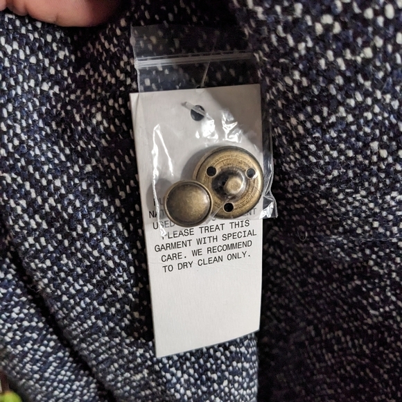 💘 Modcloth Navy Tweed Properly Polished Blazer - Picture 5 of 7